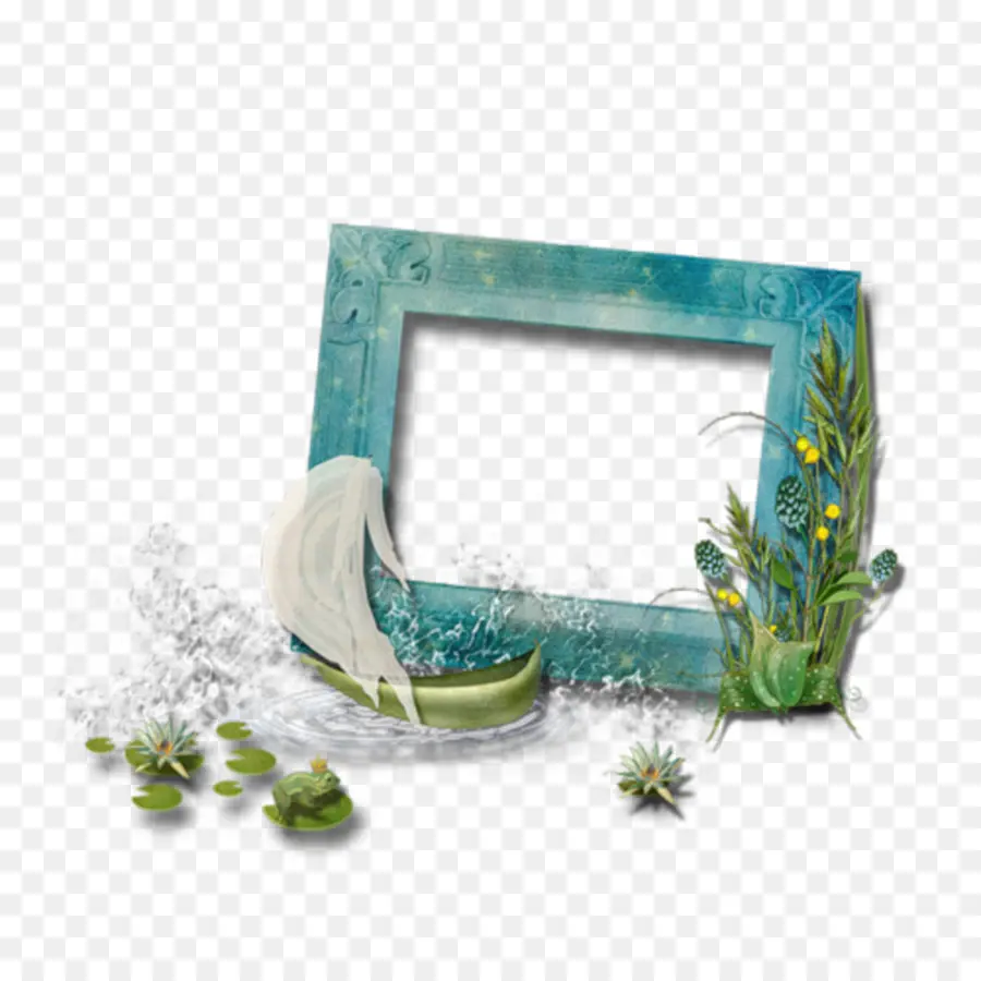 Moldura Decorativa，Foto PNG