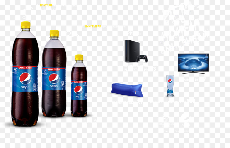 Garrafas De Pepsi，Refrigerante PNG