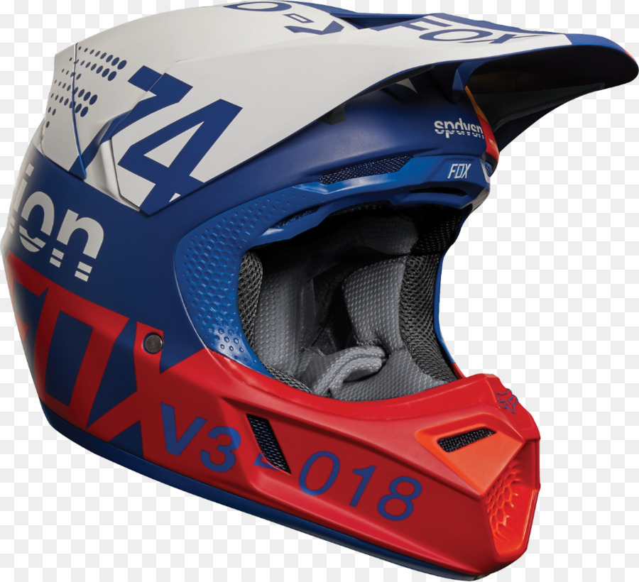 Capacetes Para Motociclistas，A Fox Racing PNG