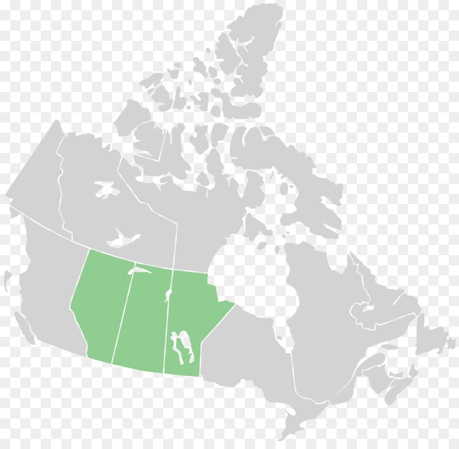 Mapa Do Canadá，Geografia PNG