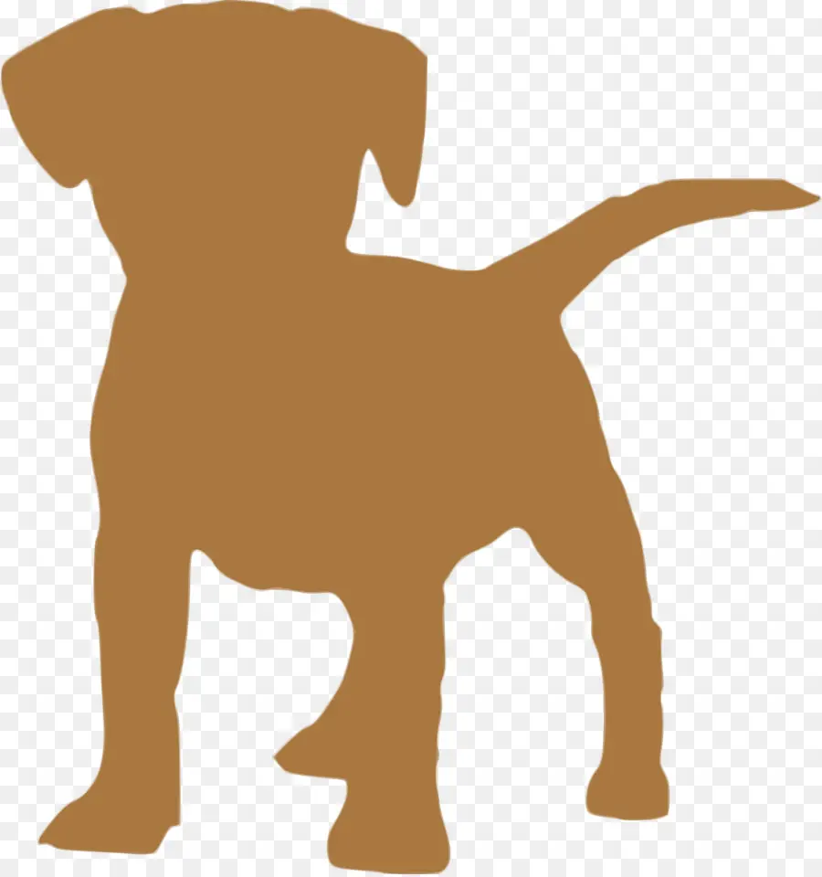 Silhueta De Cachorro，Filhote De Cachorro PNG