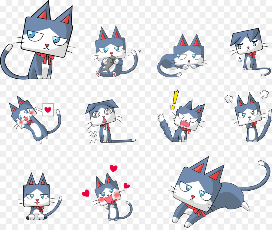 Gato，Cartoon PNG