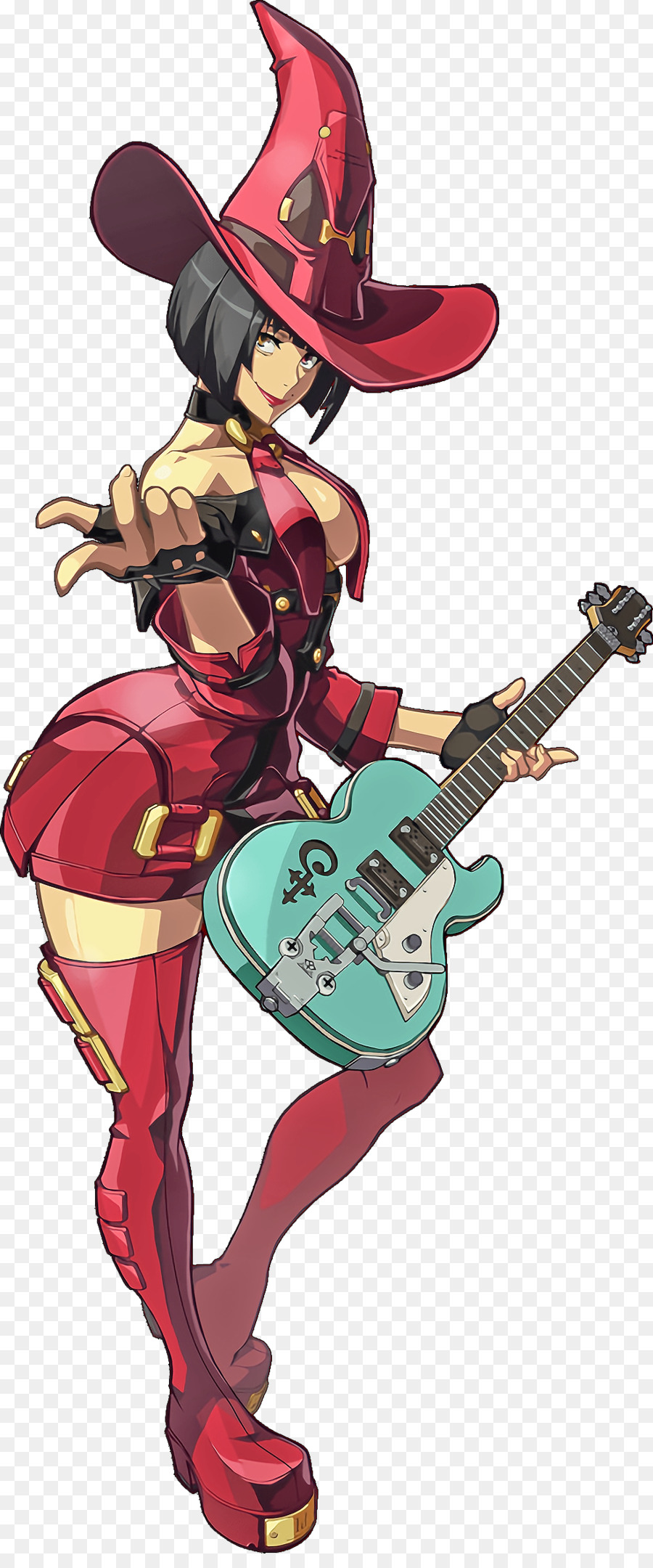 Personagem De Anime Com Guitarra，Anime PNG