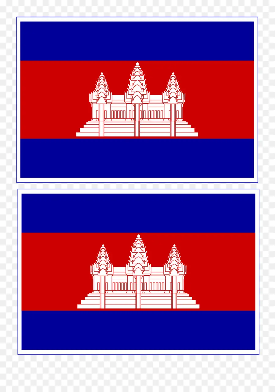 Bandeira Do Camboja，País PNG