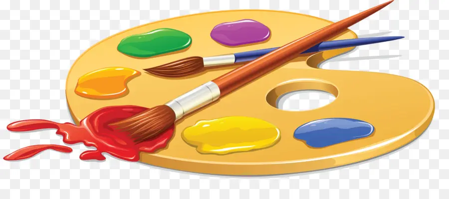 Paleta De Pintura，Pintura PNG