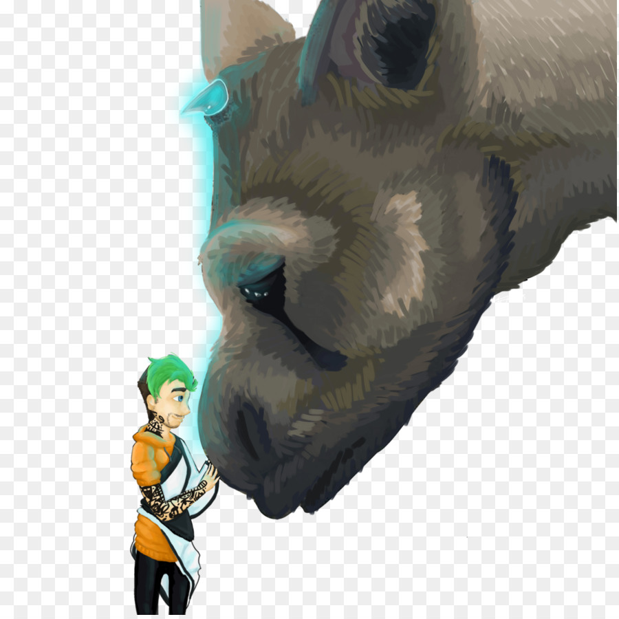 Last Guardian，Arte PNG