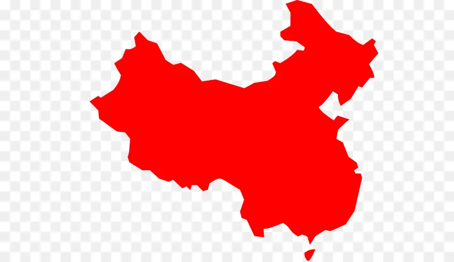 China，Mapa PNG