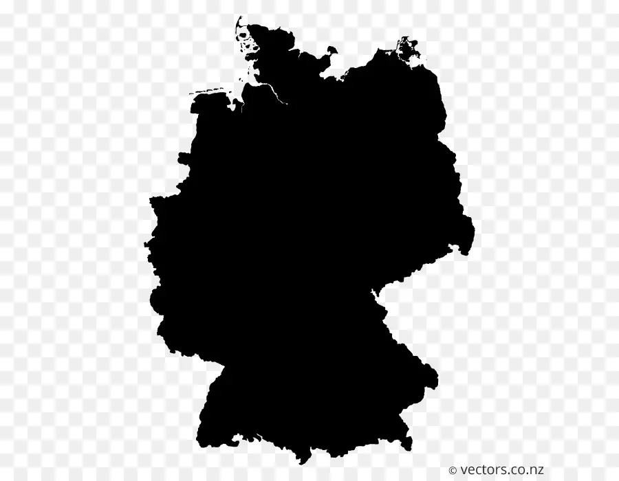 Alemanha，Vetor Mapa PNG