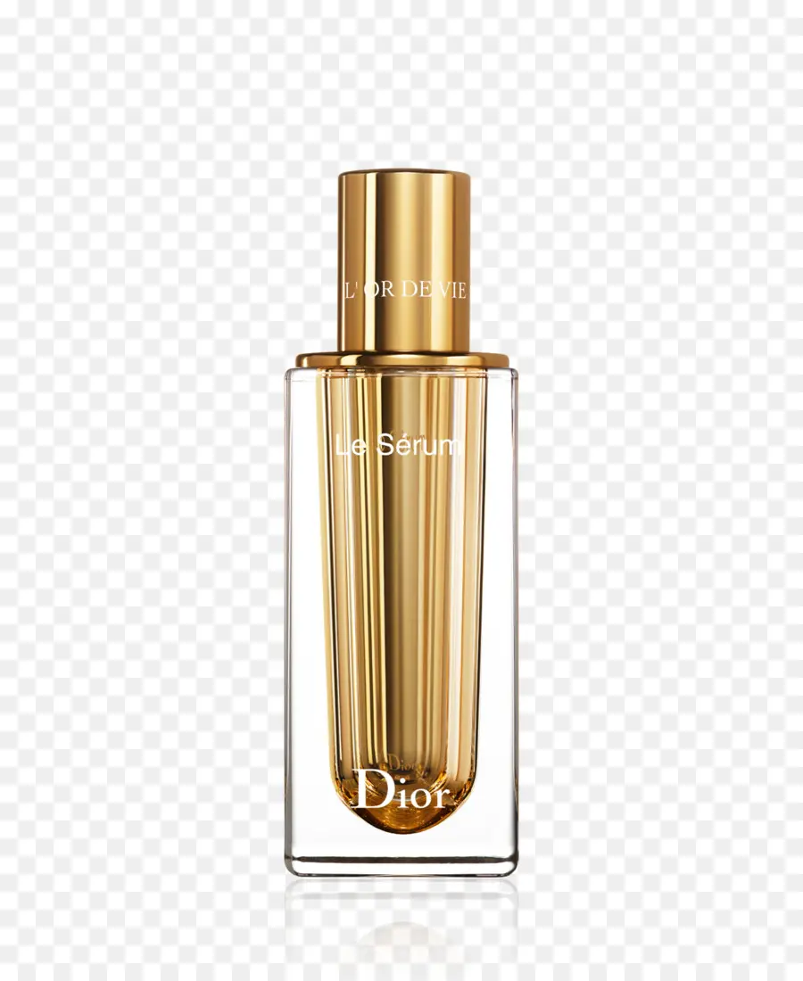 Frasco De Soro Dourado，Dior PNG