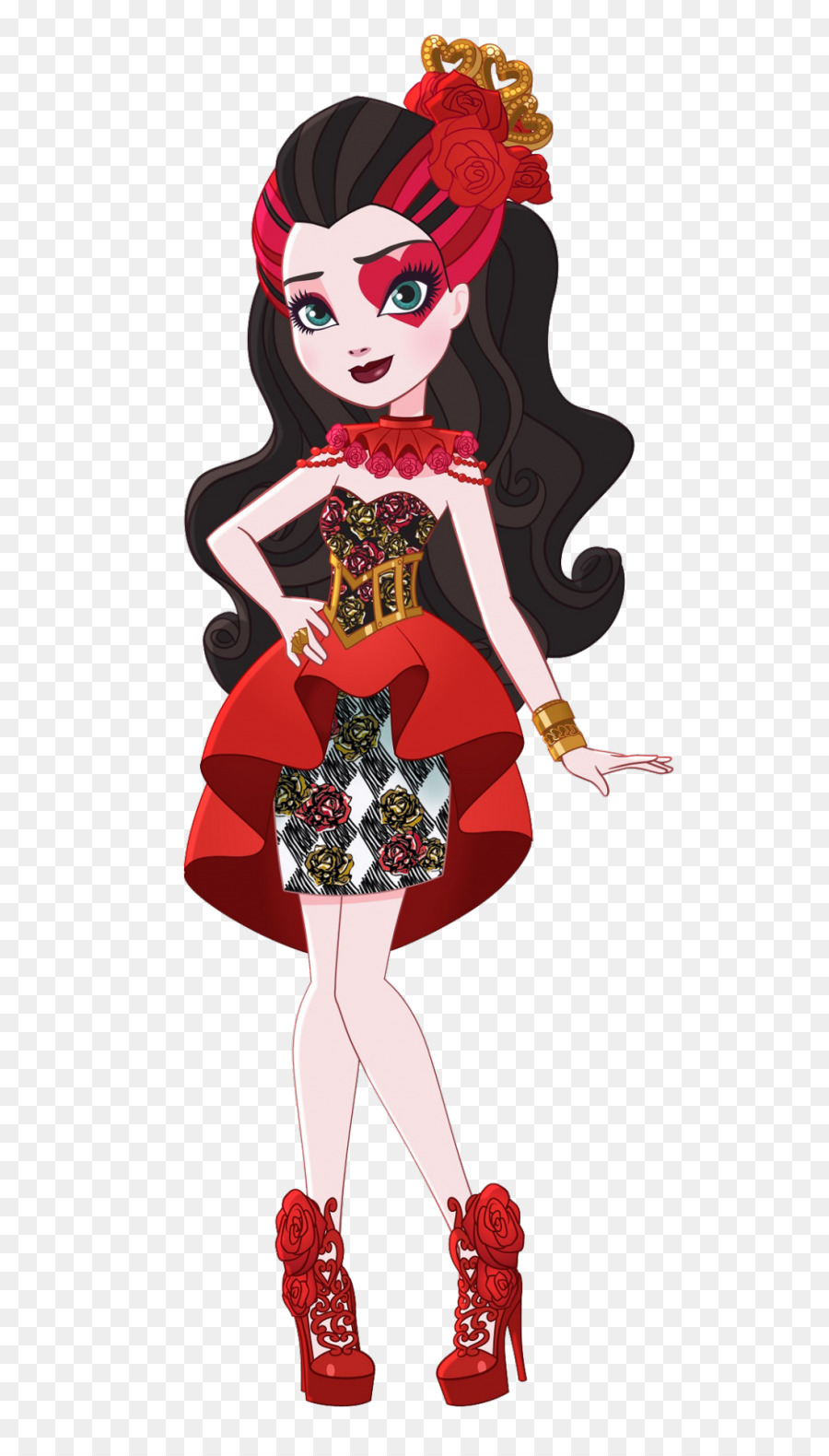 Colorir Ever After High Filha da Rainha de Copas Filha da Rainha Má  Cartoons infantil para familia 