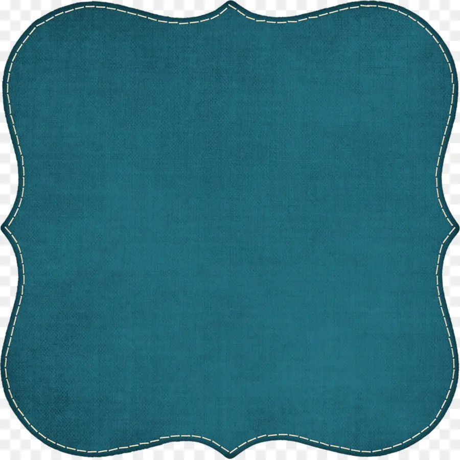 Moldura Azul，Decorativo PNG