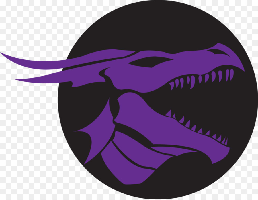 Logotipo Do Dragão Roxo，Emblema PNG