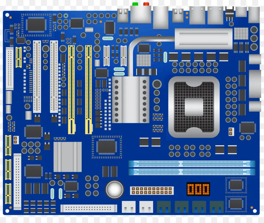 Placa Mãe，Circuito PNG