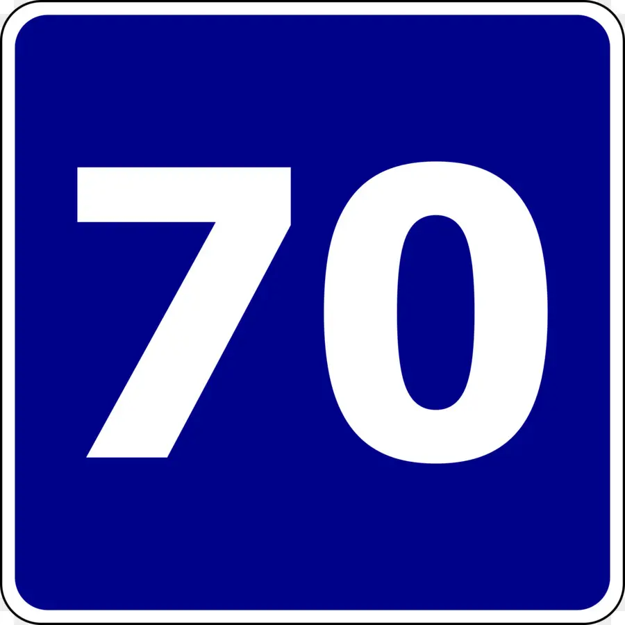 Número 70，Número PNG