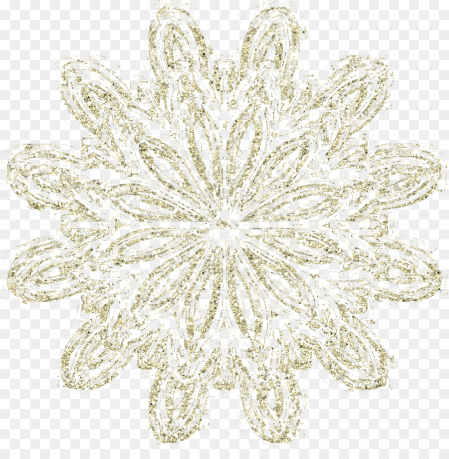 Floco De Neve Dourado，Inverno PNG