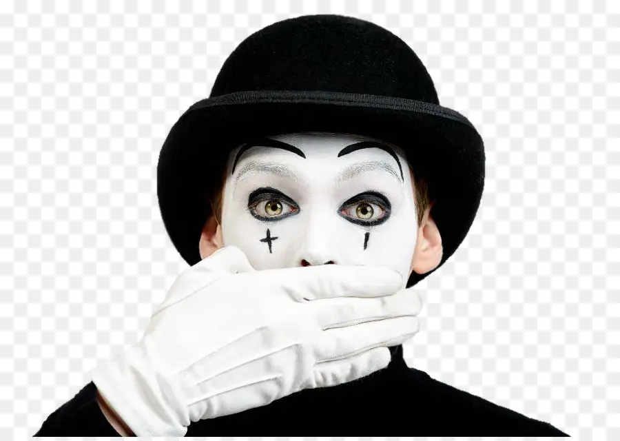 Mime Artista，Fotografia De Stock PNG