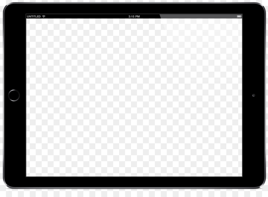 Moldura Preta Para Tablet，Dispositivo PNG