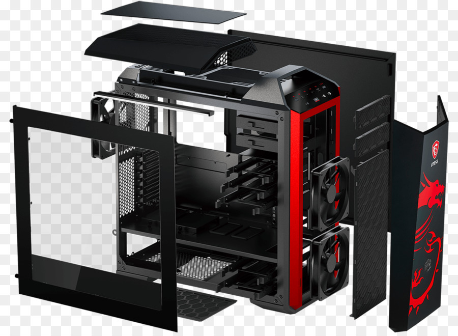 Computador Casos De Carcaças，Cooler Master PNG