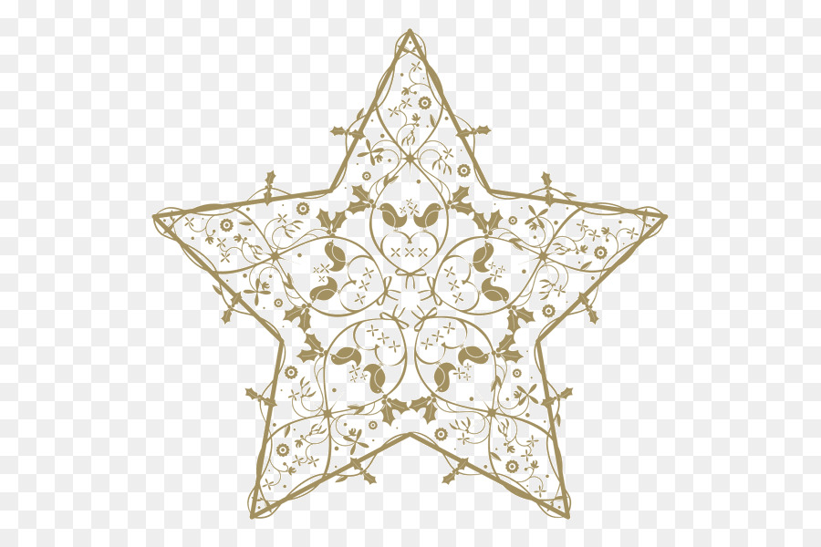 Ornamento De Estrela，Padrão PNG