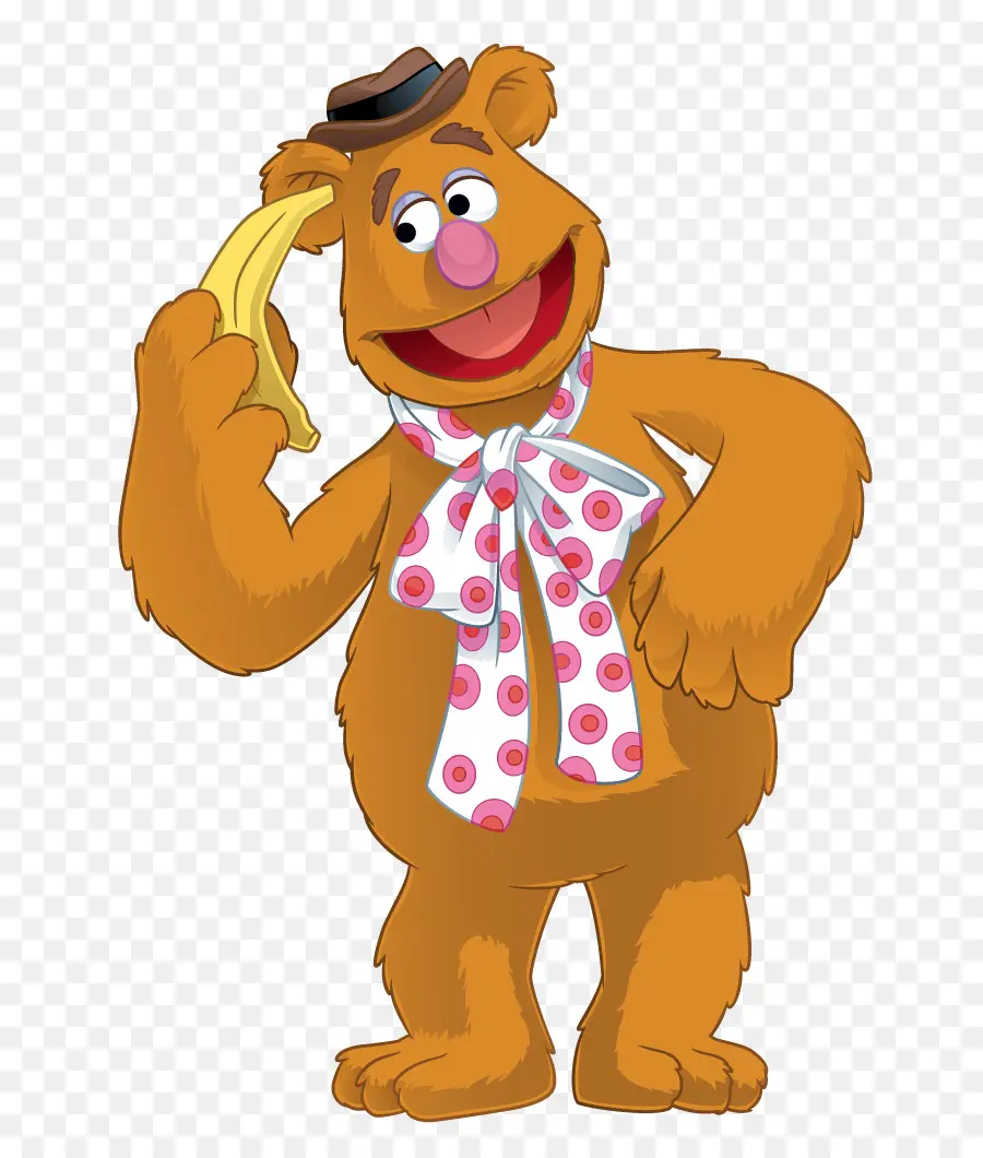 Urso，Banana PNG