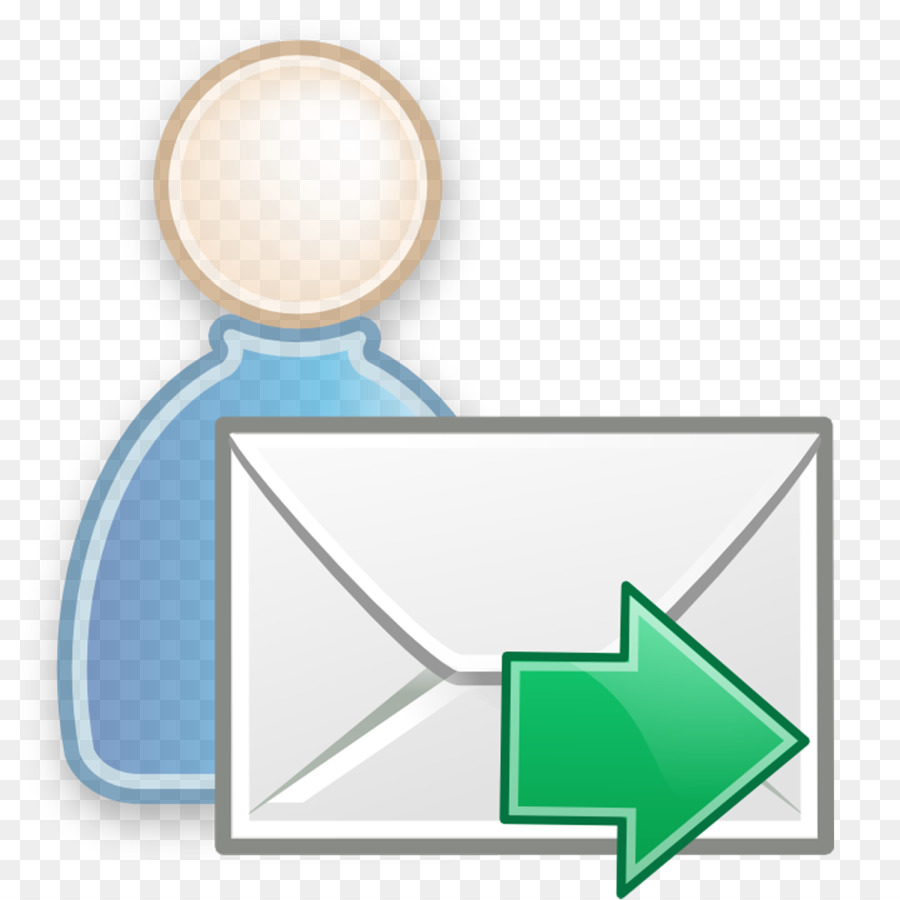 Pessoa Com Envelope，E Mail PNG