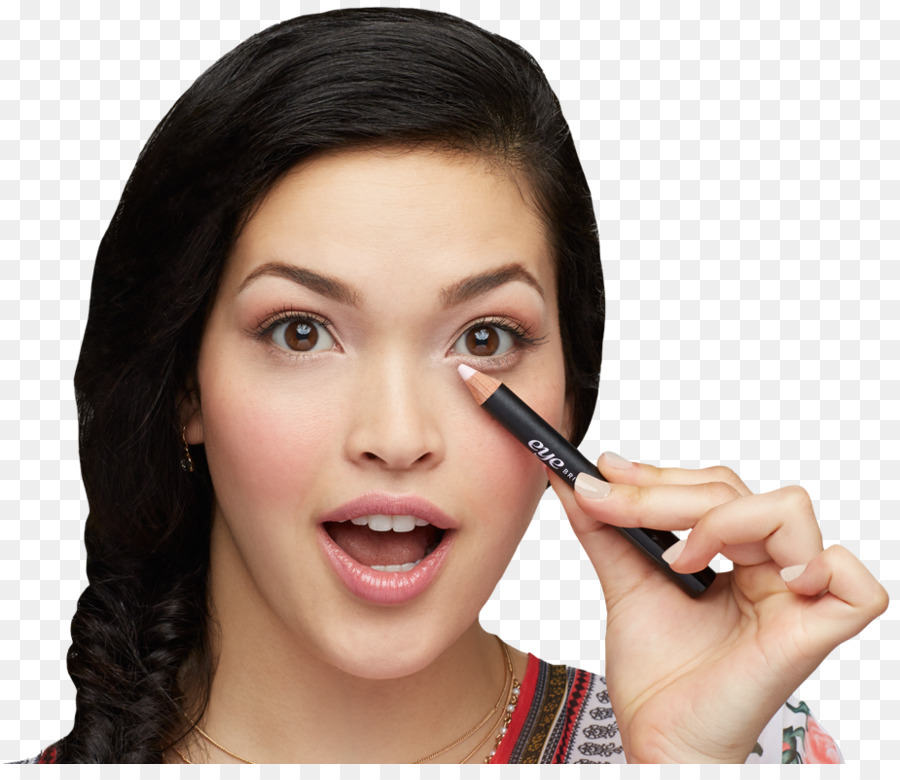 Mulher Aplicando Maquiagem，Cosméticos PNG