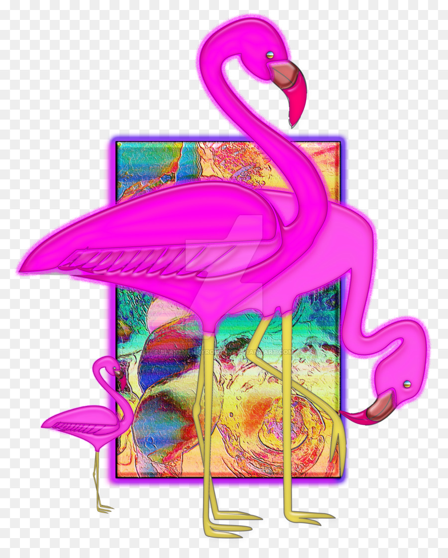 De Autocolantes De Parede，Flamingo PNG