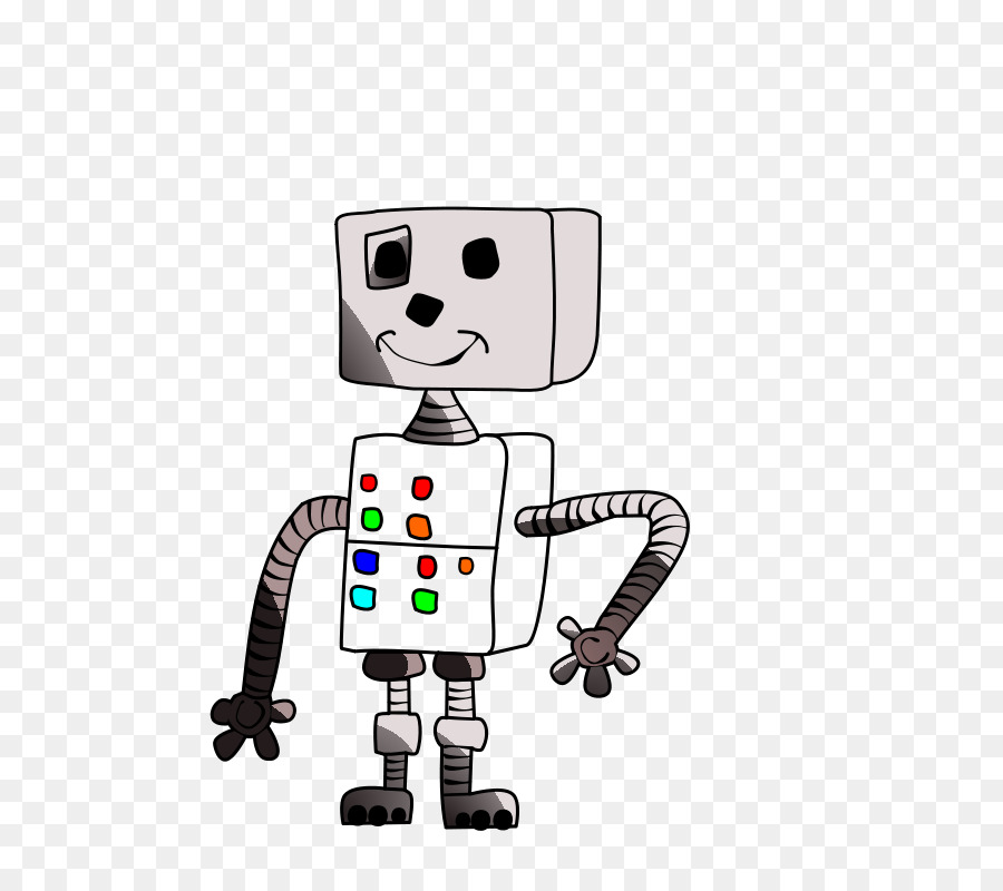 Robô，Desenho Animado PNG