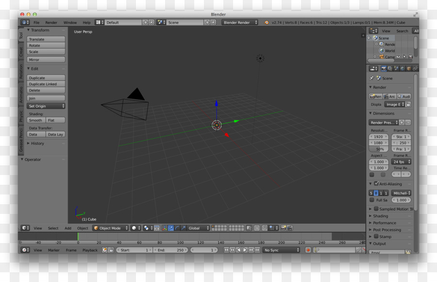 O Blender，Mapeamento Uv PNG