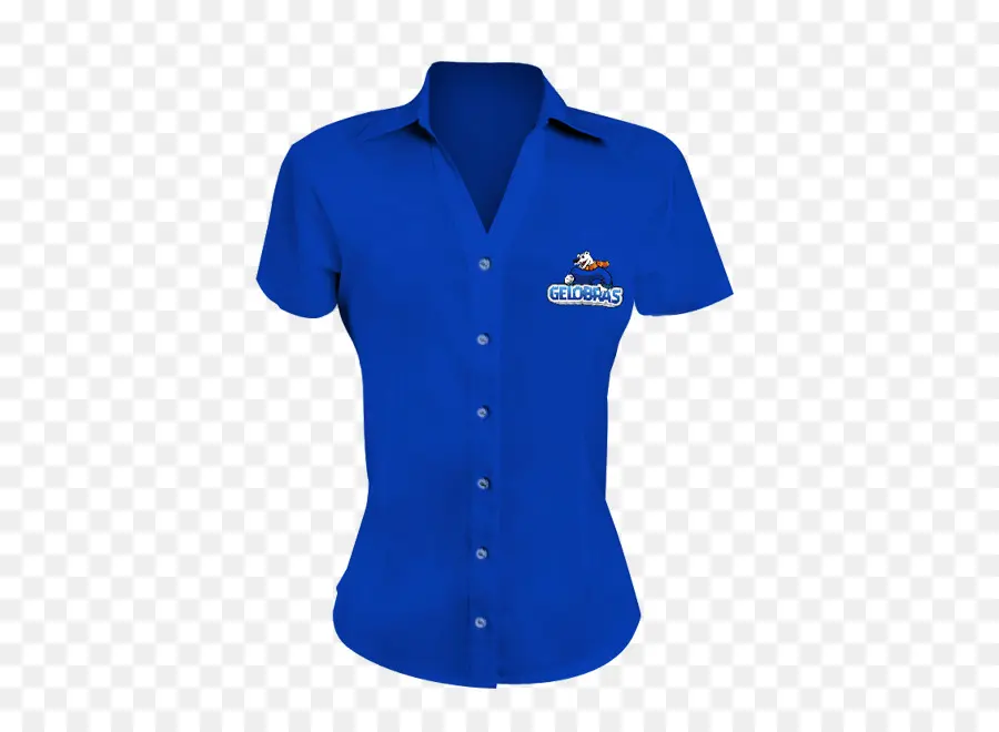 Camisa Azul，Uniforme PNG