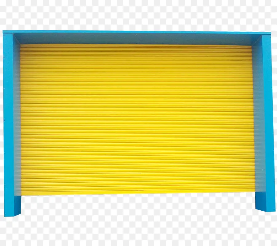 Porta De Garagem Amarela，Amarelo PNG