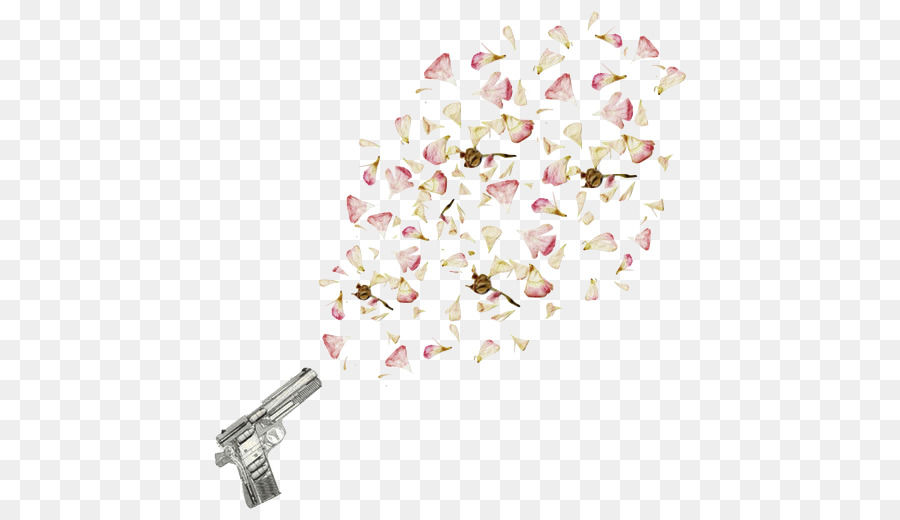 Arma Com Flores，Arma PNG