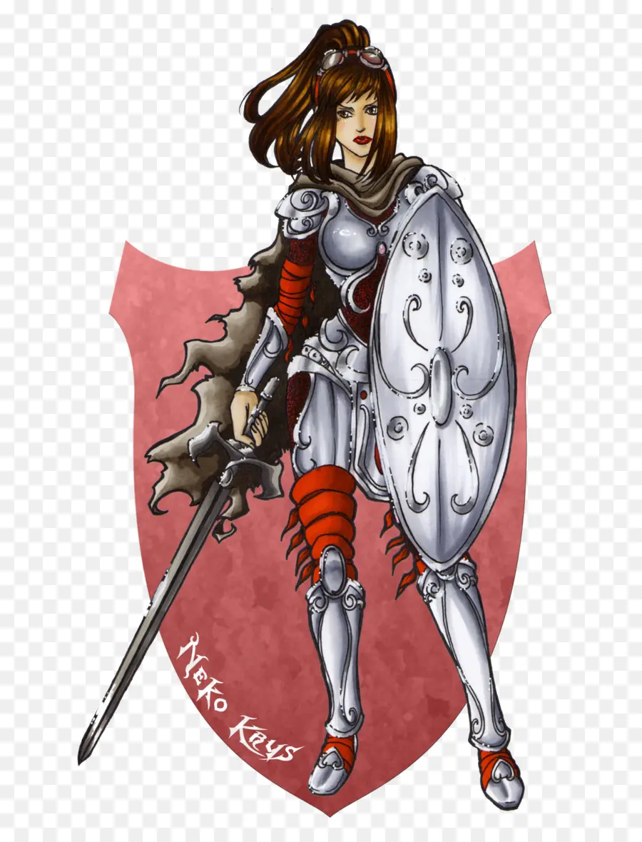 Mulher Guerreira，Armadura PNG