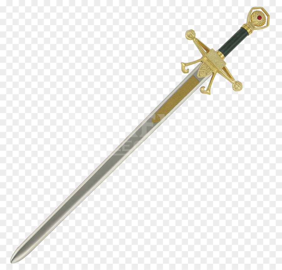 Espada Dourada，Afiado PNG