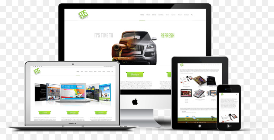 Responsive Web Design，Compras On Line PNG