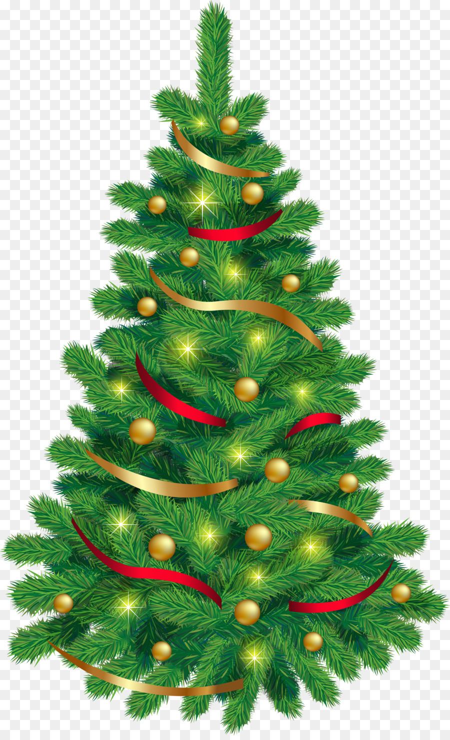 Árvore De Natal，Decorações PNG