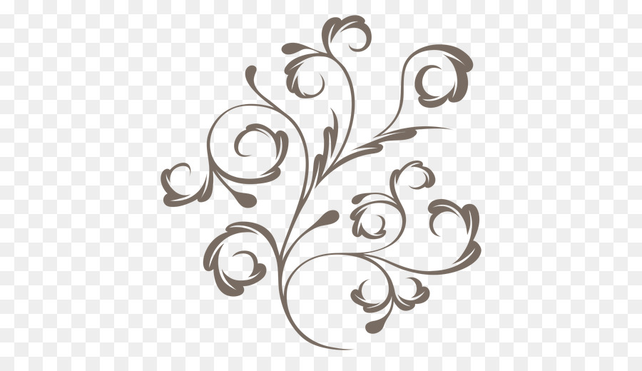 Desenho Floral，Flor PNG