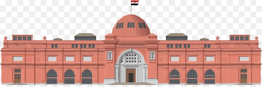 Museu Egípcio，Construção PNG