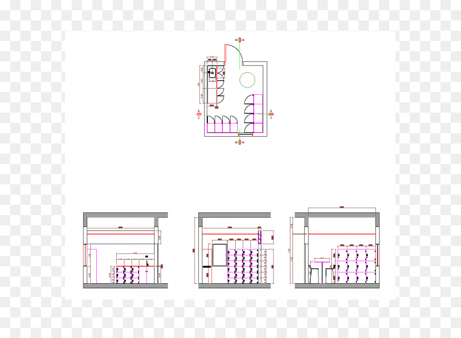 Desenho Arquitetônico，Planta PNG