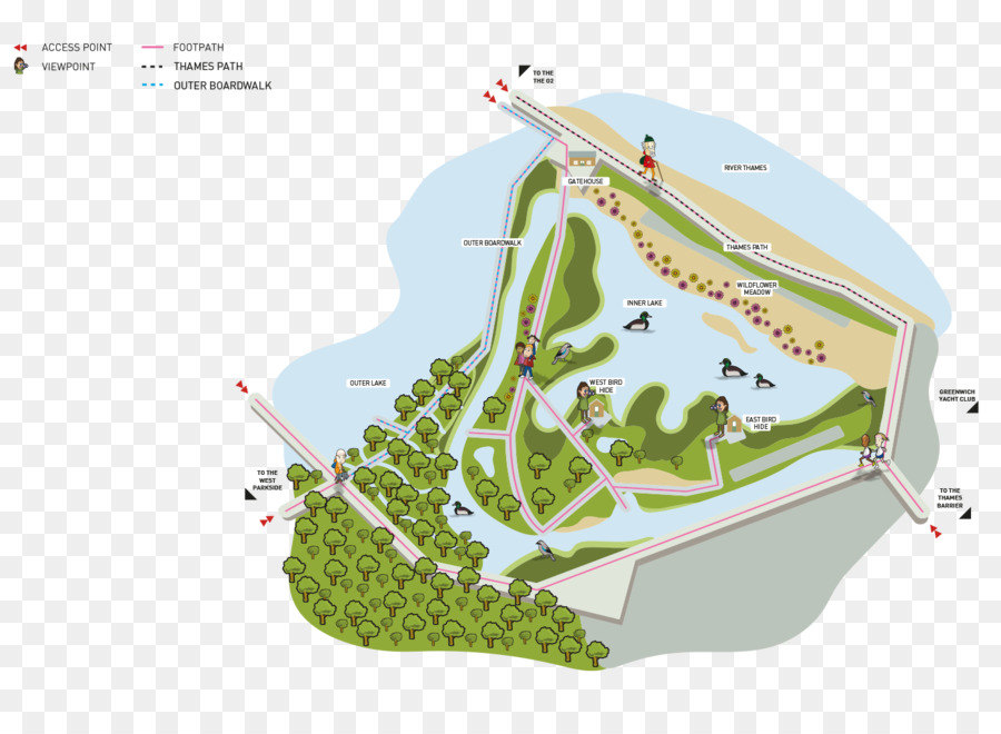 Greenwich Peninsula Ecologia Parque，Greenwich Peninsula PNG