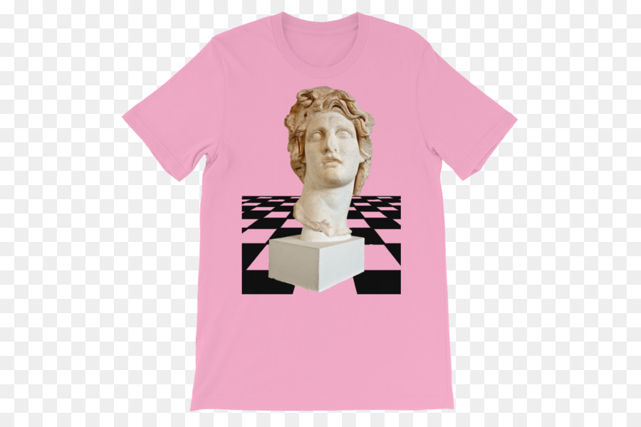 Camiseta Rosa，Estátua PNG