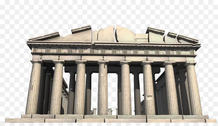 Parthenon，Templo PNG