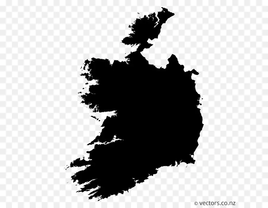 Mapa Da Irlanda，País PNG