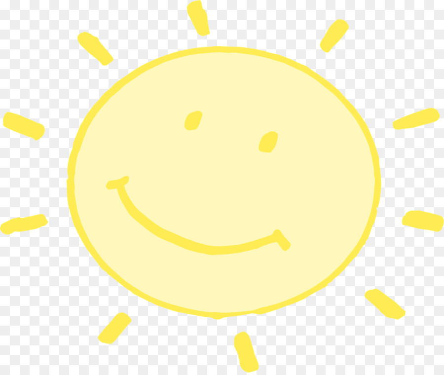 Sol，Sorridente PNG