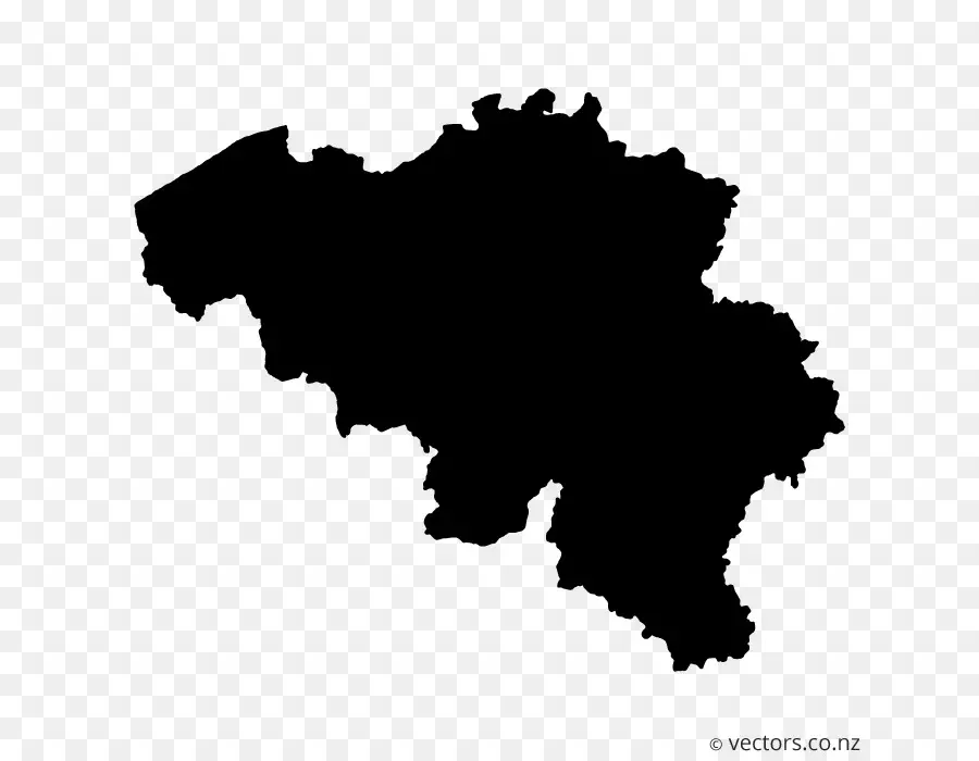 Bélgica，Vetor Mapa PNG
