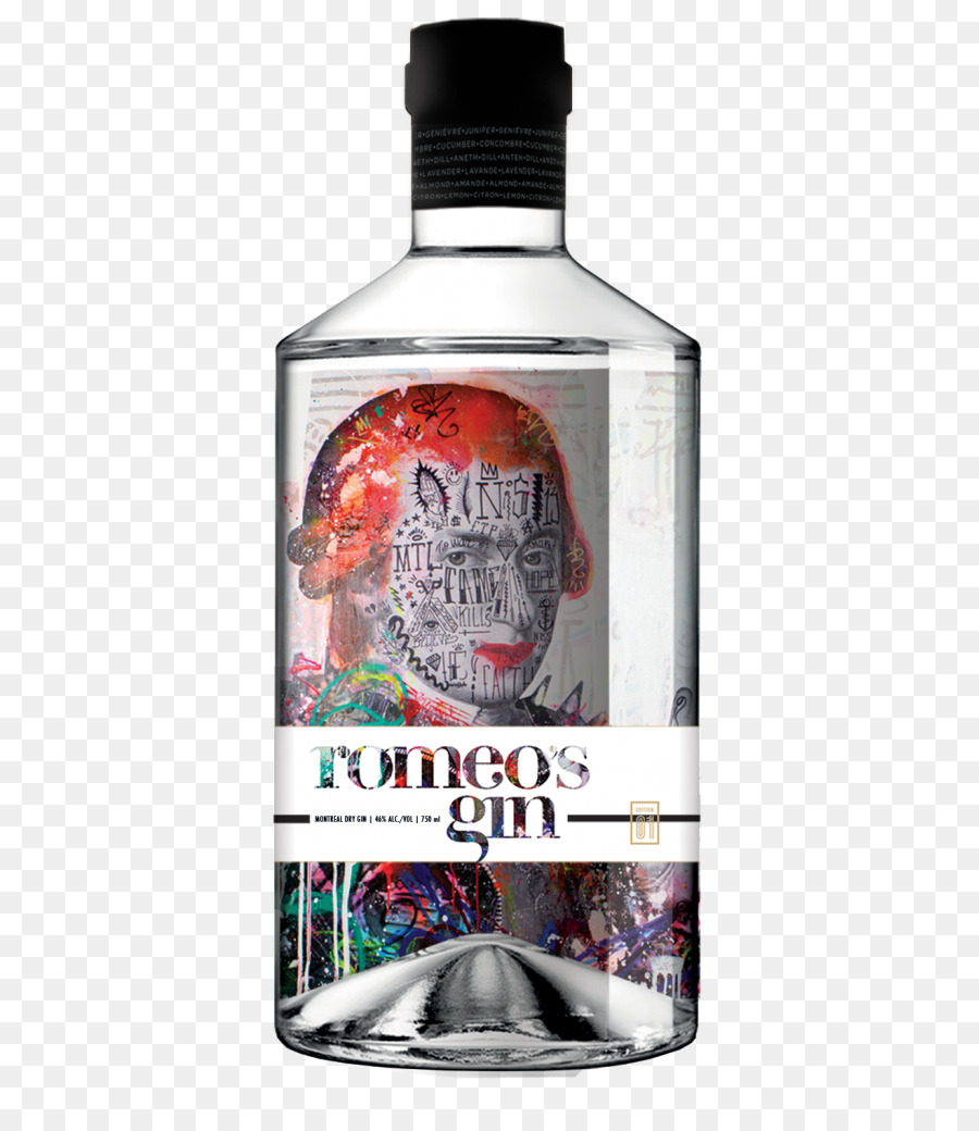 Garrafa De Gim，Álcool PNG