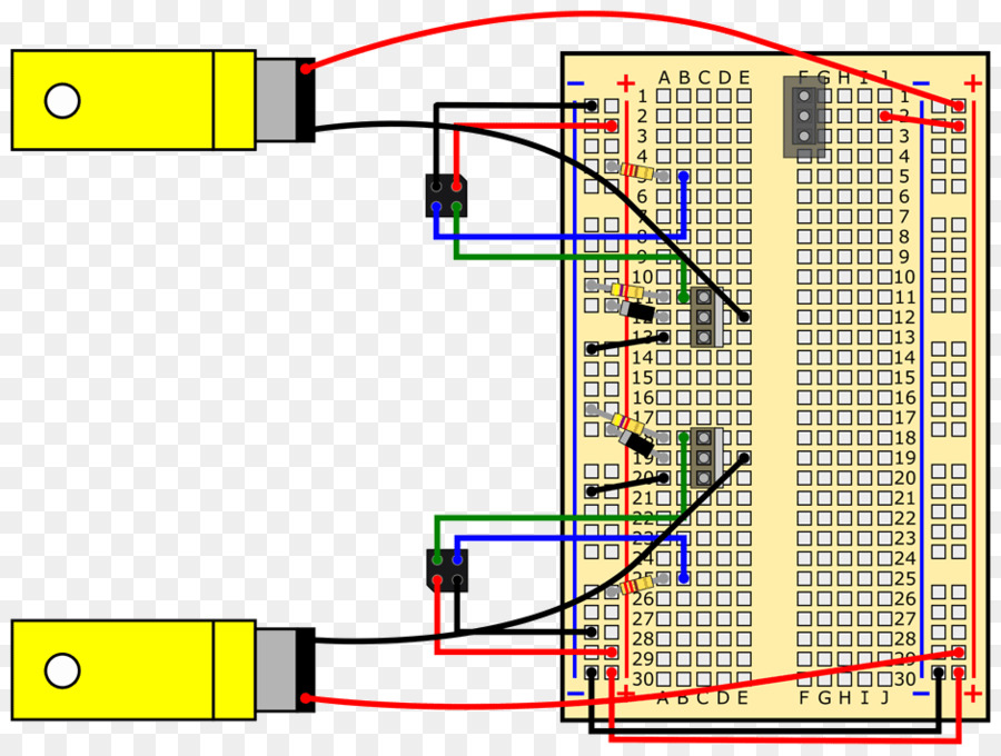 Circuito De Tábua De Pão，Fios PNG