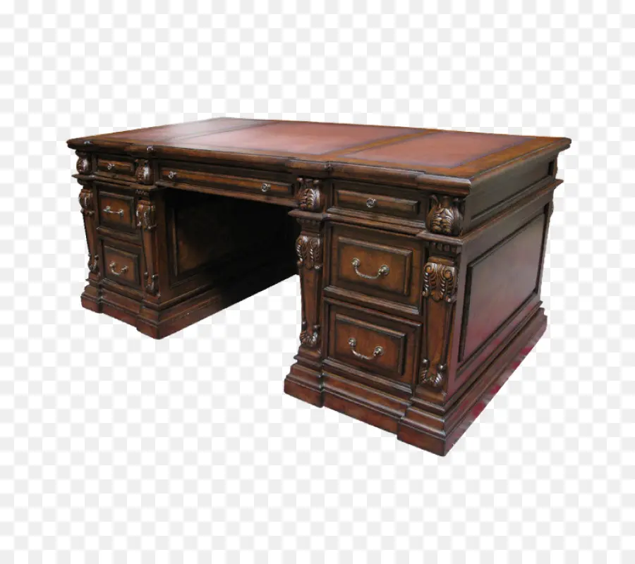 Mesa De Madeira，Escritório PNG