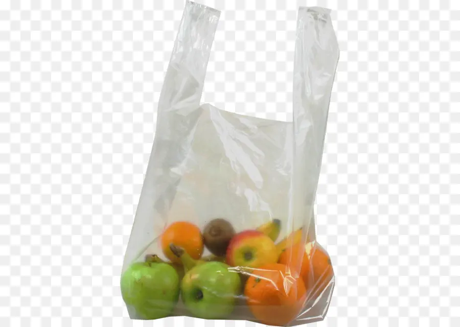 Saco Plástico Com Frutas，Frutas PNG