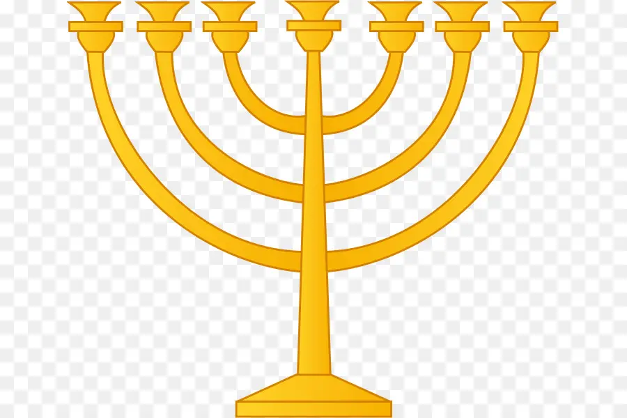 Templo Em Jerusalém，Menorah PNG